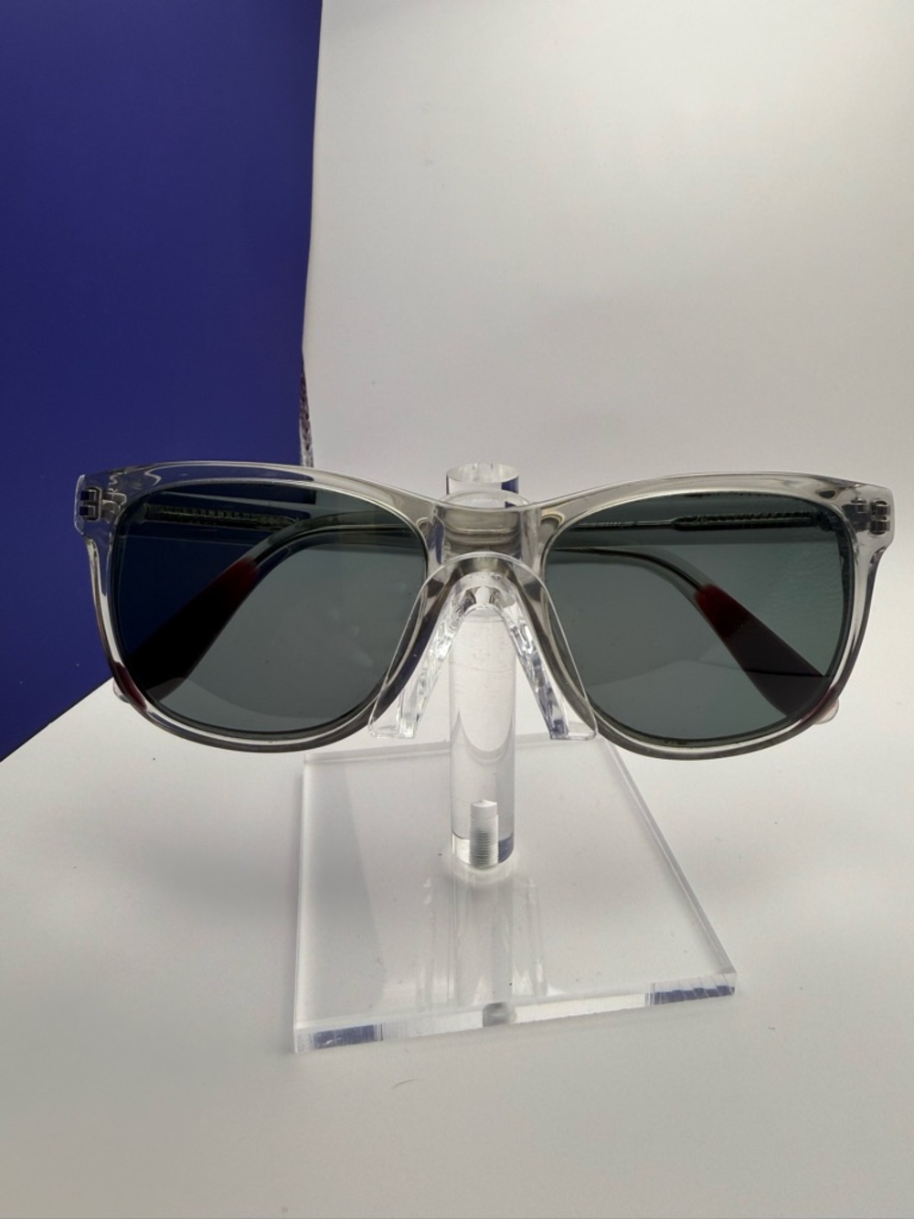 Clear Gray Frame Sunglass Frames